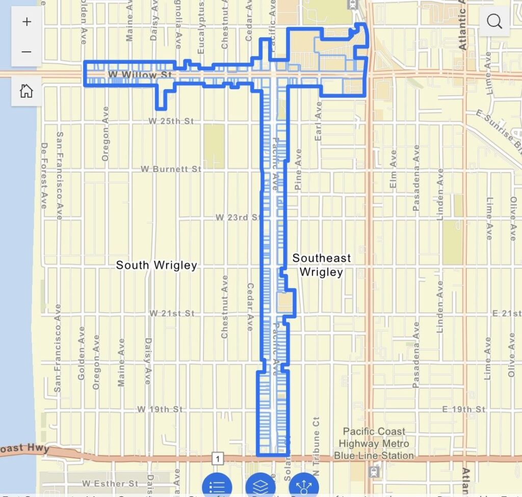 wrigley business map design street view